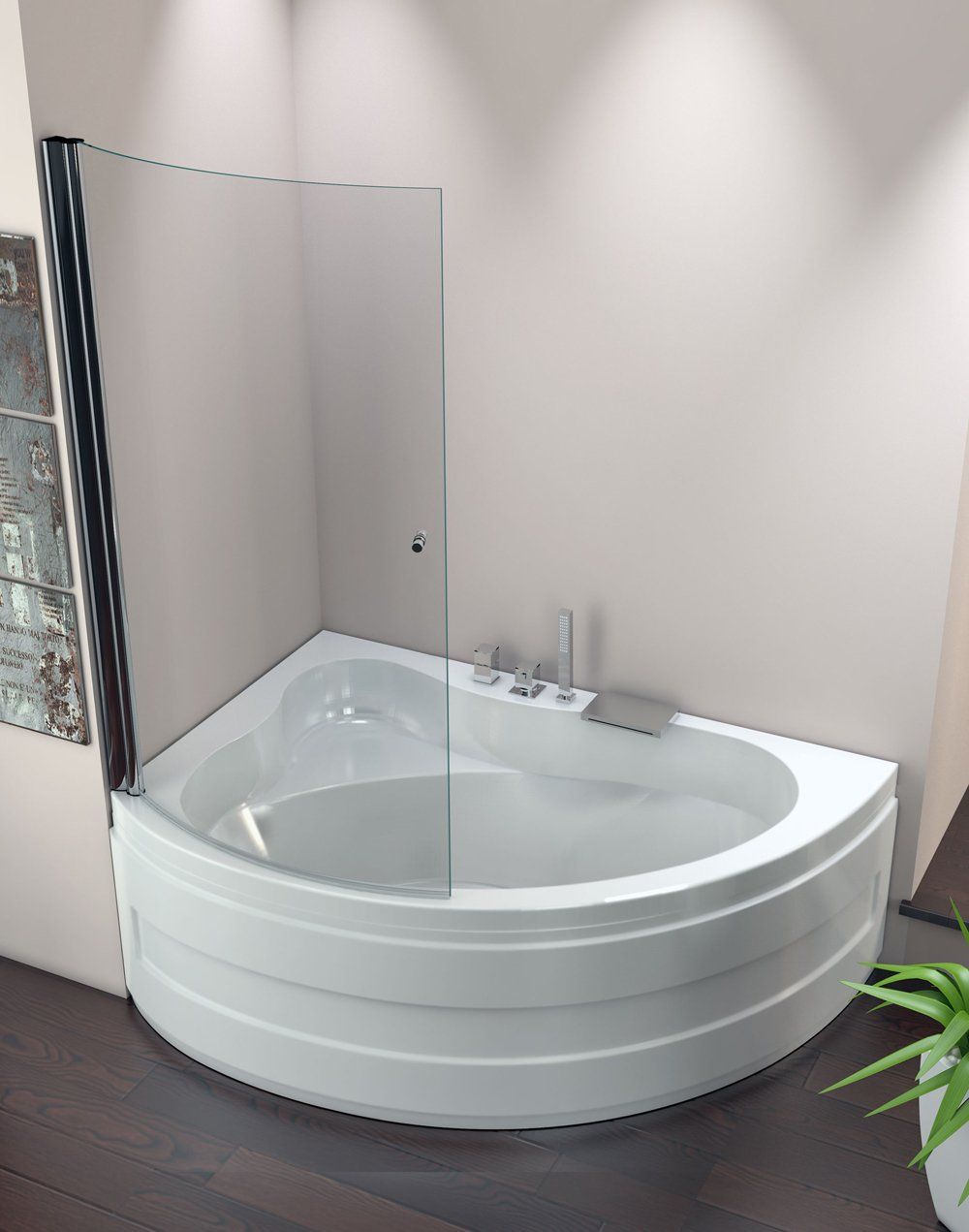 vasca da bagno angolare thermodesign