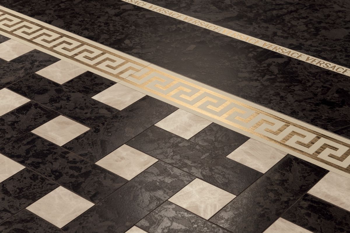 ceramiche versace pavimento gres porcellanato serie meteorite effetto marmo