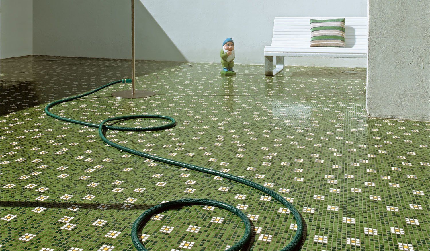 Pavimento pratoline Bisazza mosaico