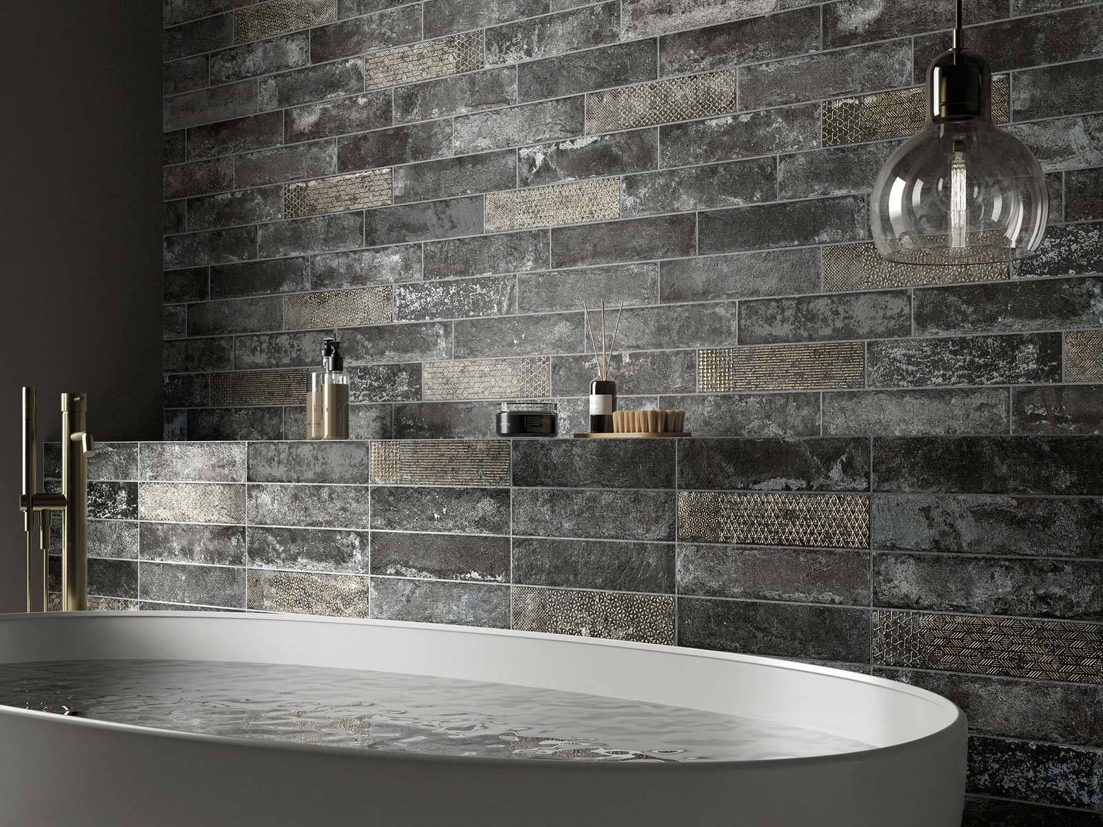 rivestimento brick in gres porcellanato di dado ceramica