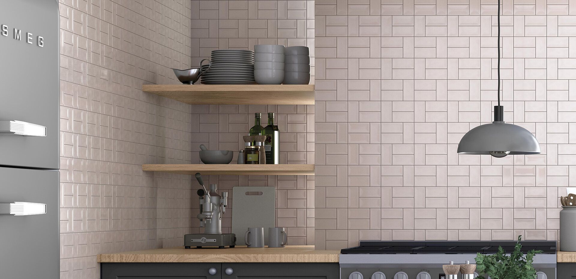 Rivestimento serie twins ceramica vogue