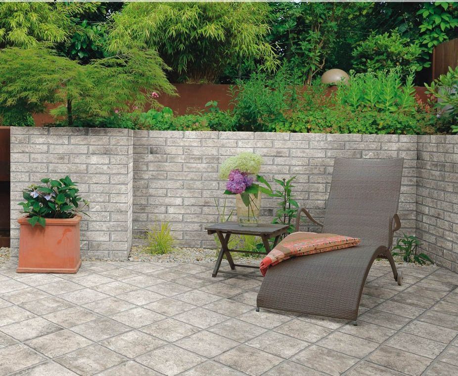 Pavimento per esterno Linea Country di Domus Linea