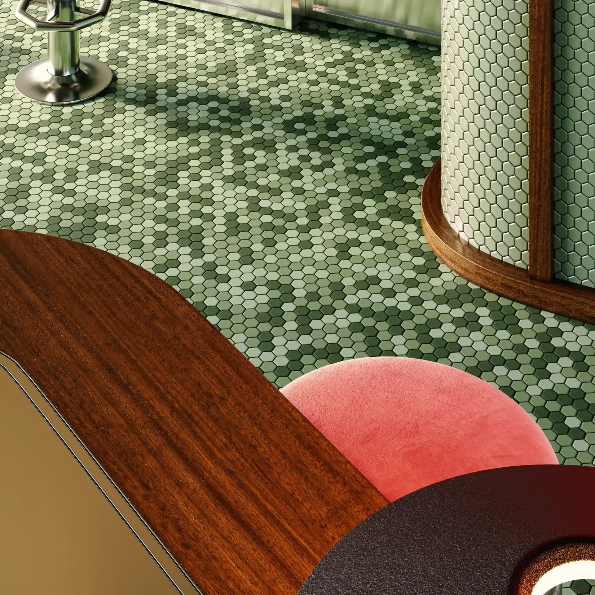 mosaico ceramico eden di Appiani