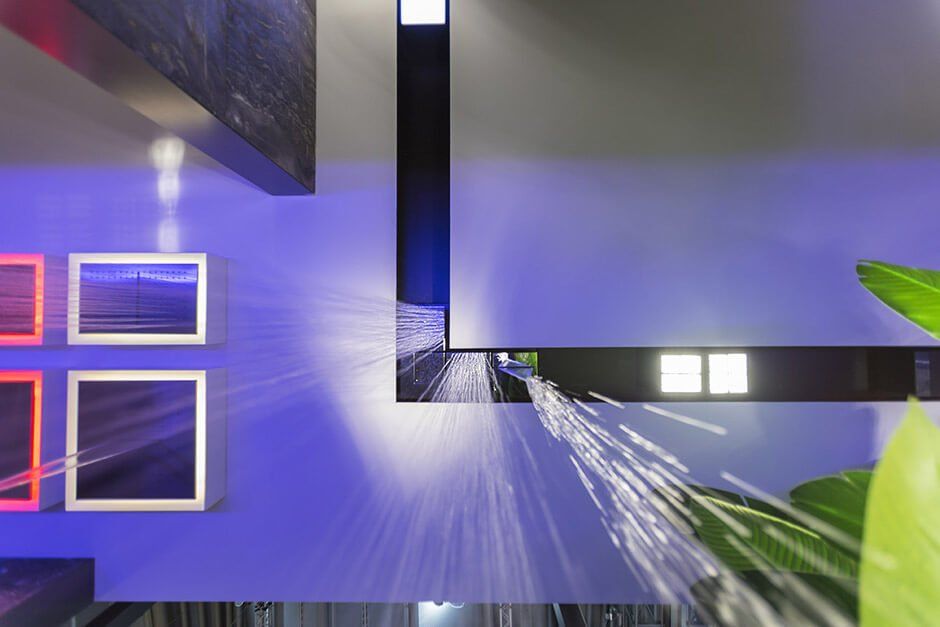 private wellness home spa gessi binario