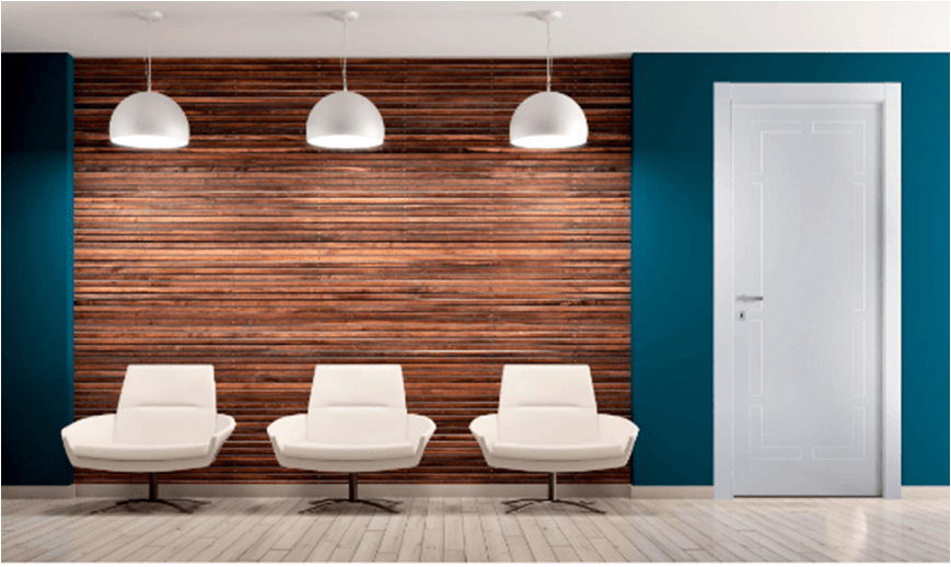 porta battente franzese laccata