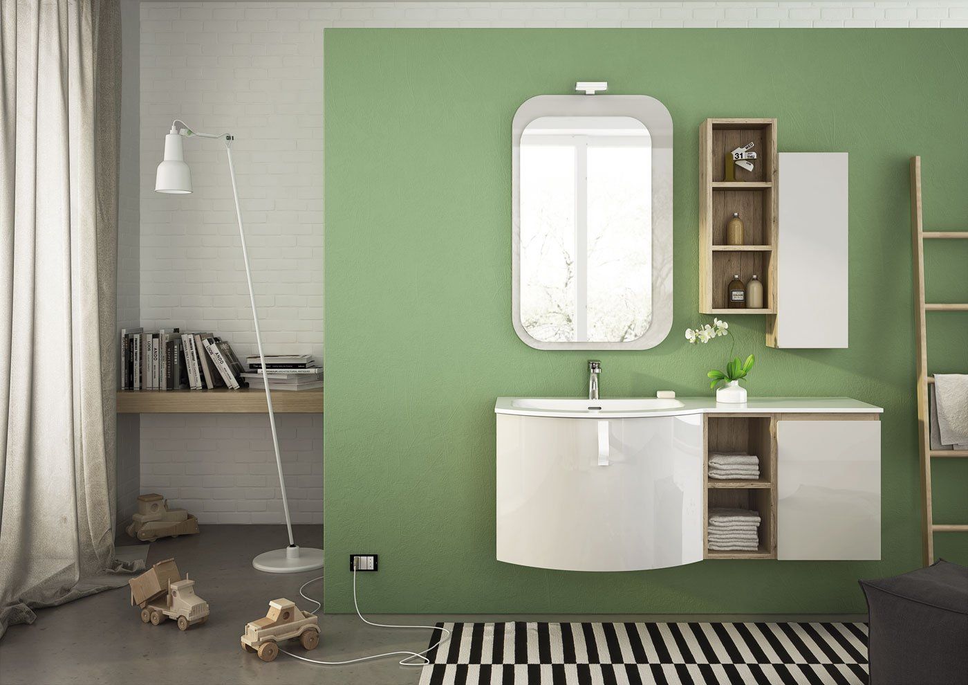 mobile da bagno legnobagno