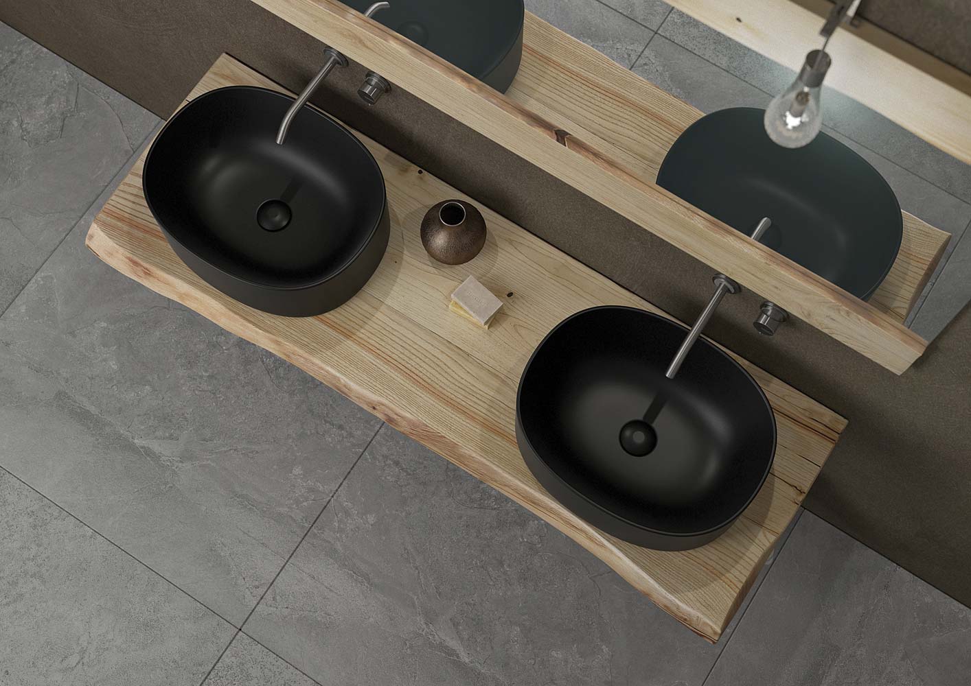 Mobile da bagno serie life di legnobagno