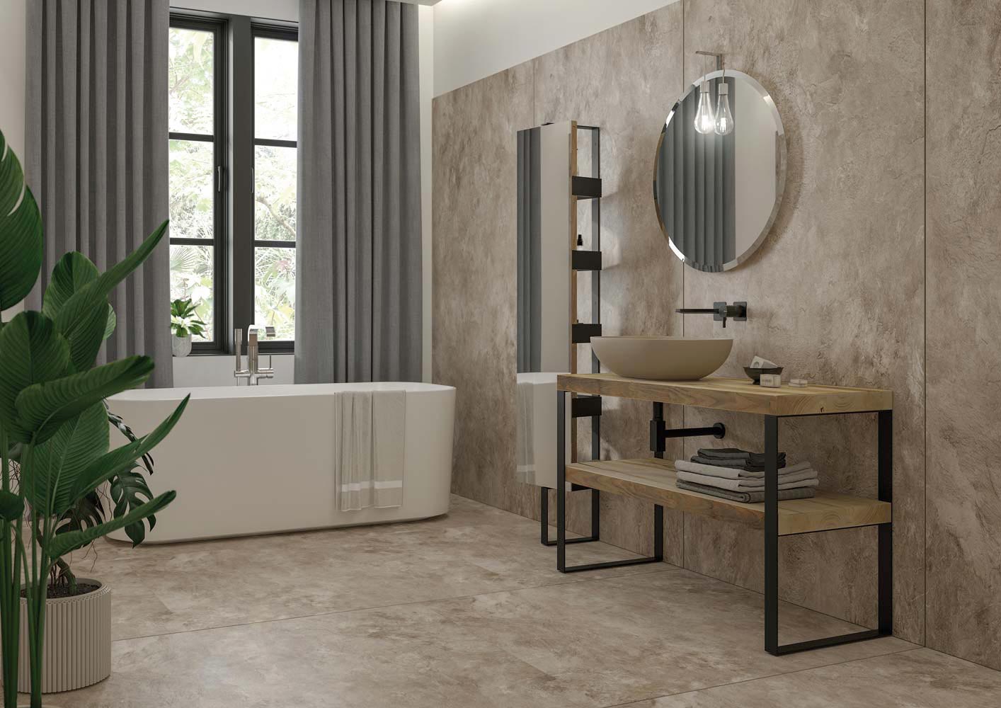 mobile bagno moderno legno massello legnobagnoo arredobagno