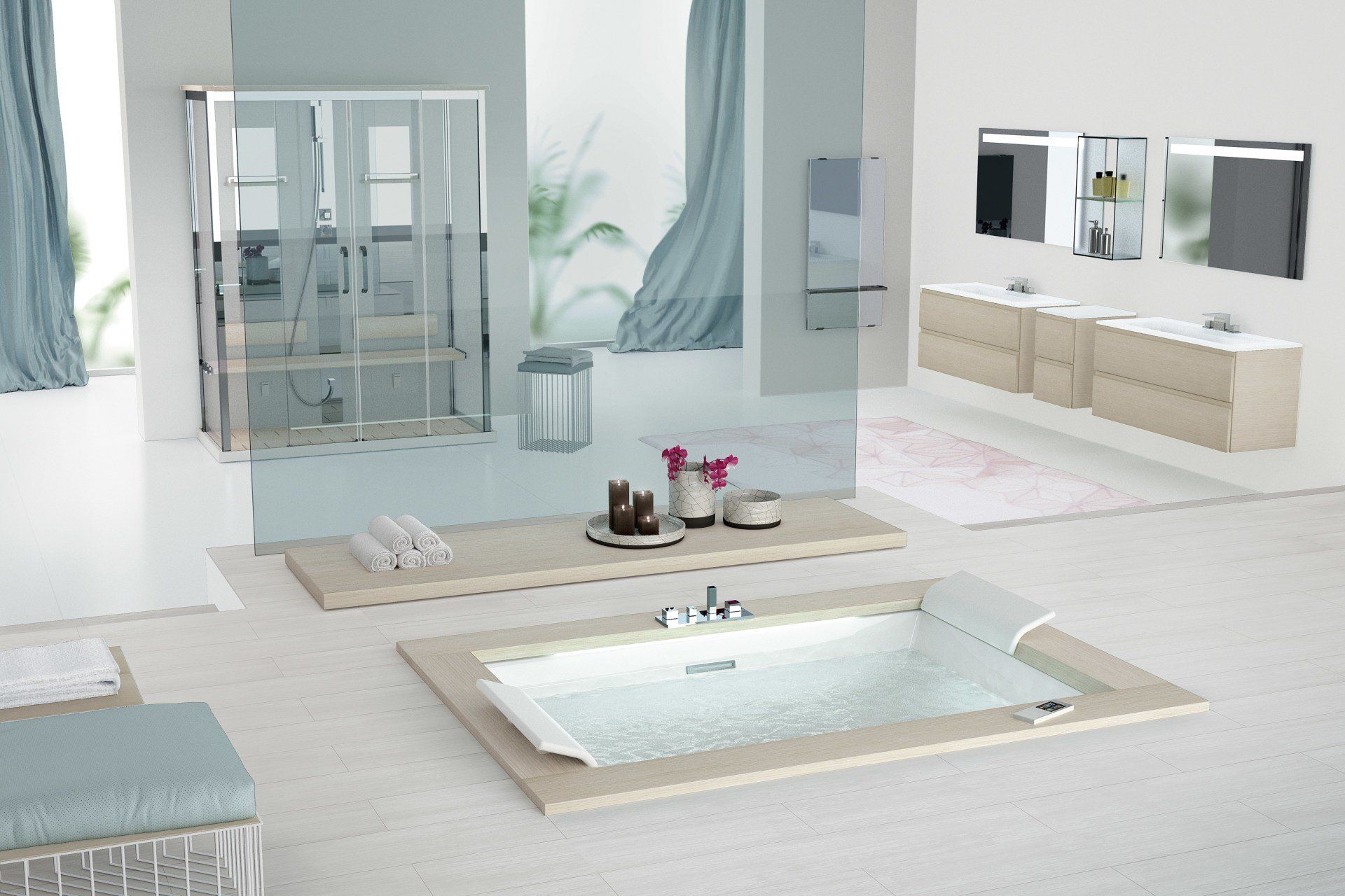 private wellness home spa novellini