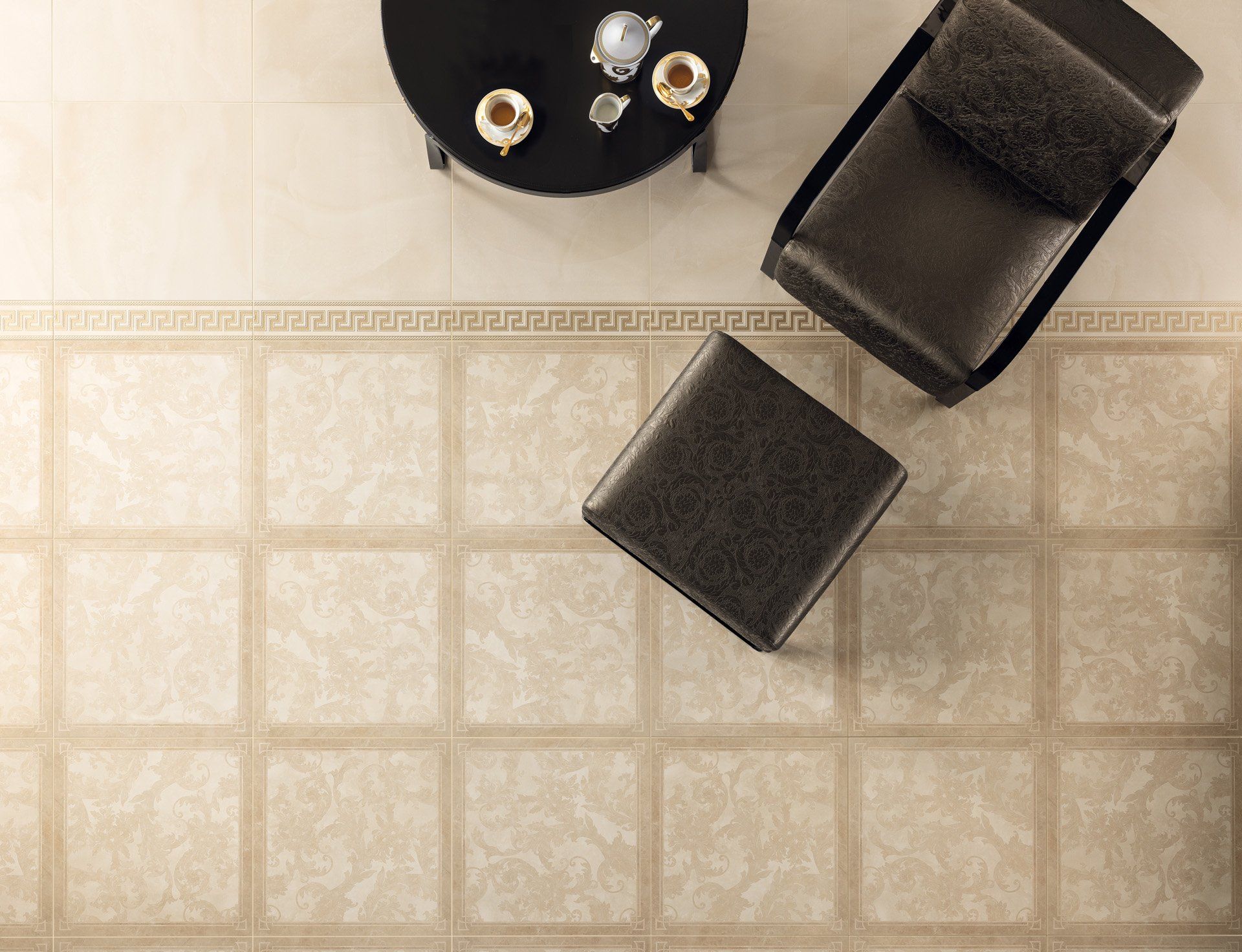 ceramiche versace pavimento gres porcellanato serie marble effetto marmo