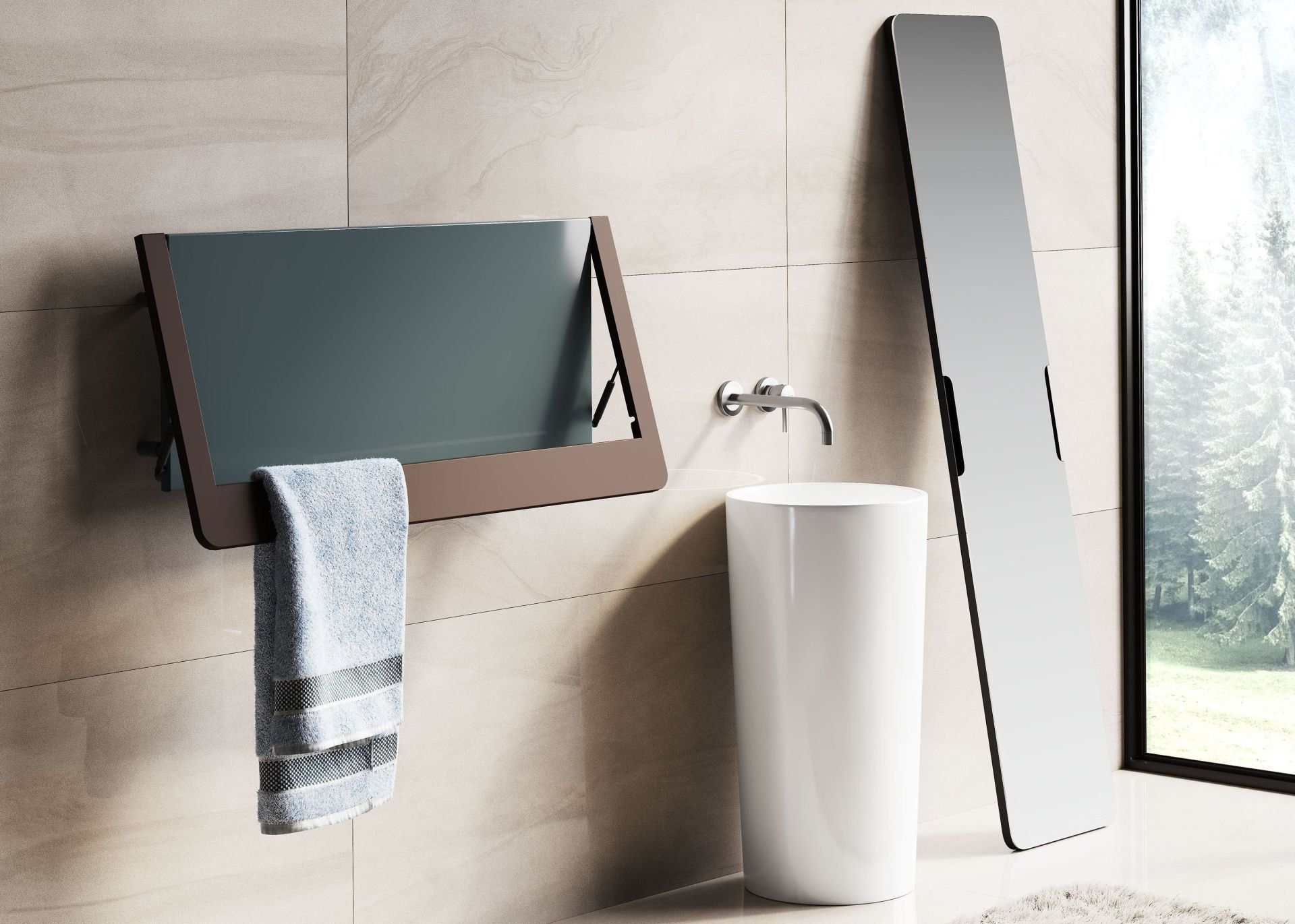 Radiatore Cordivari termoarredo design window