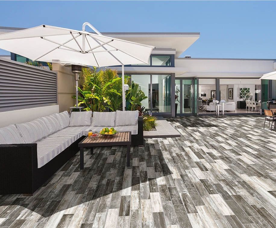 Pavimento per esterno serie Abitare di Domus Linea