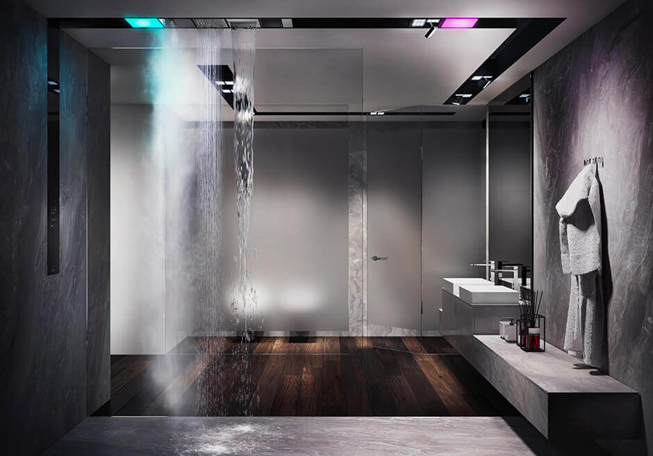 private wellness home spa gessi