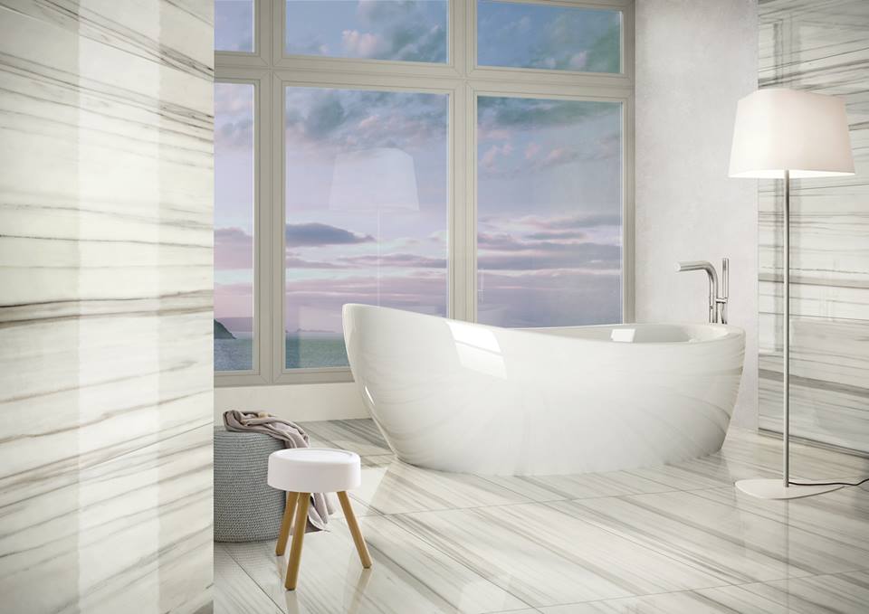 Superfici in gres porcellanato di Casalgrande Padana pavimento rivestimento