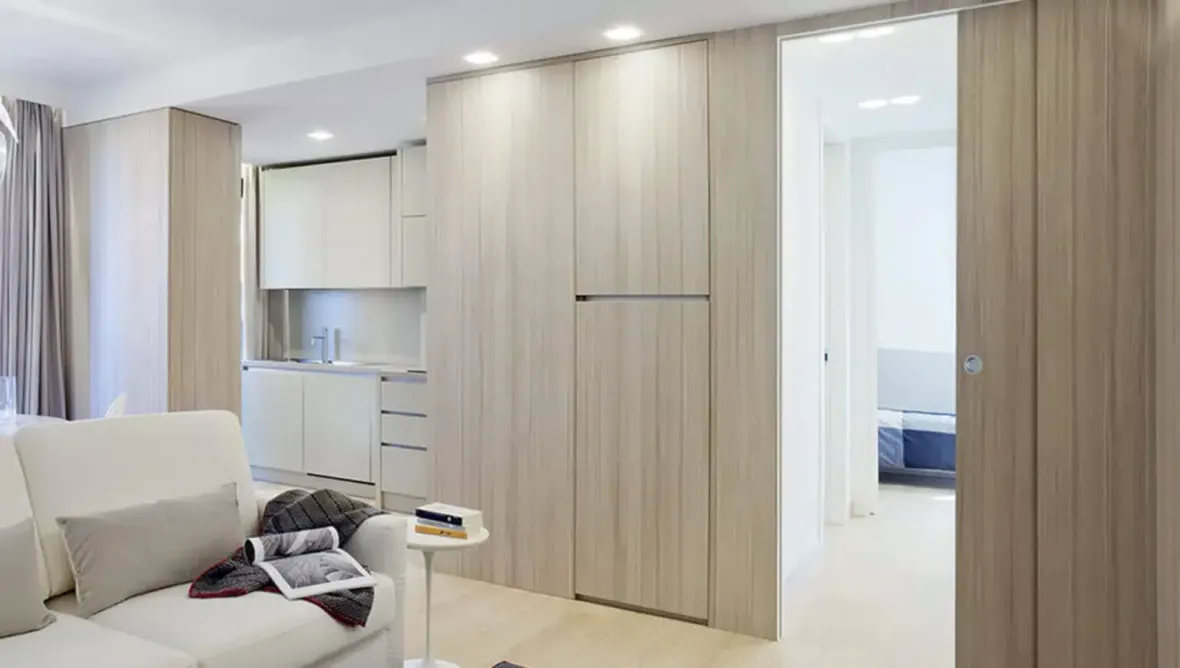 eclisse porta scorrevole in legno