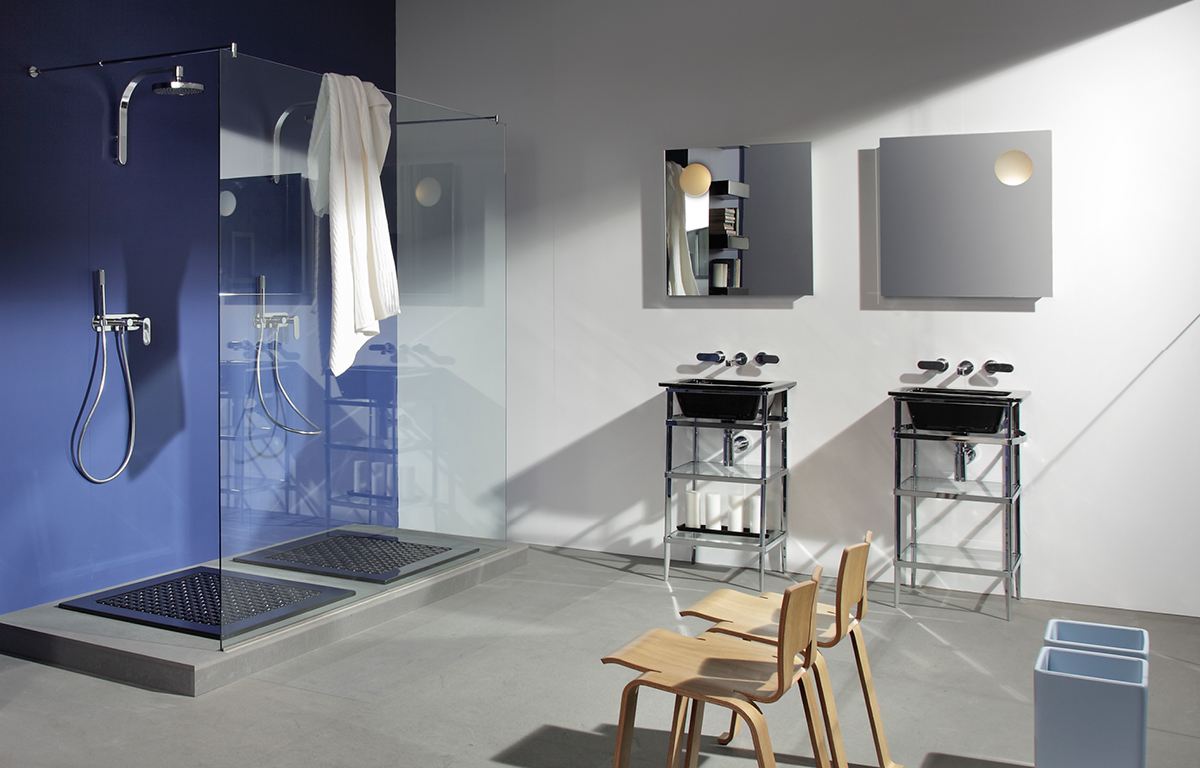 sanitari bagno neri flaminia design