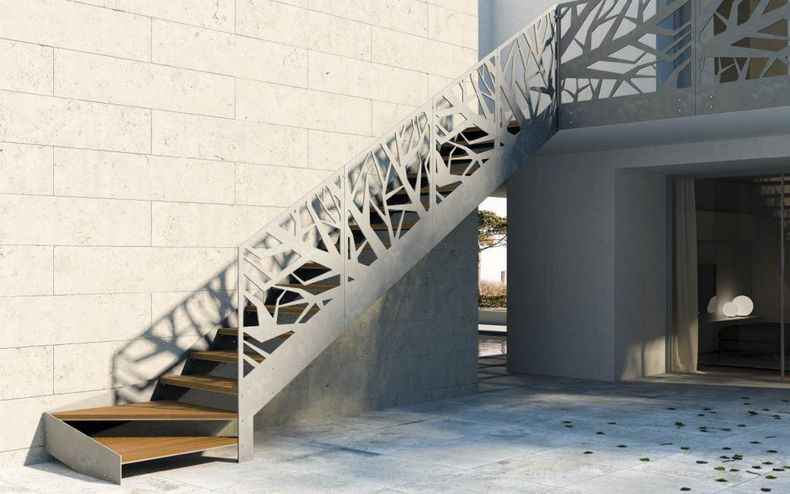 St scala per esterno di design proxima outdoor