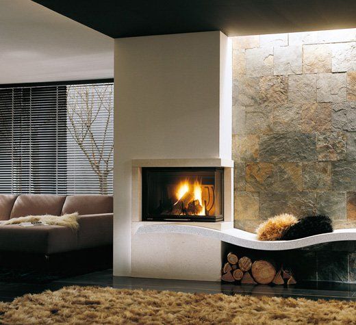 camino palazzetti focolare moderno