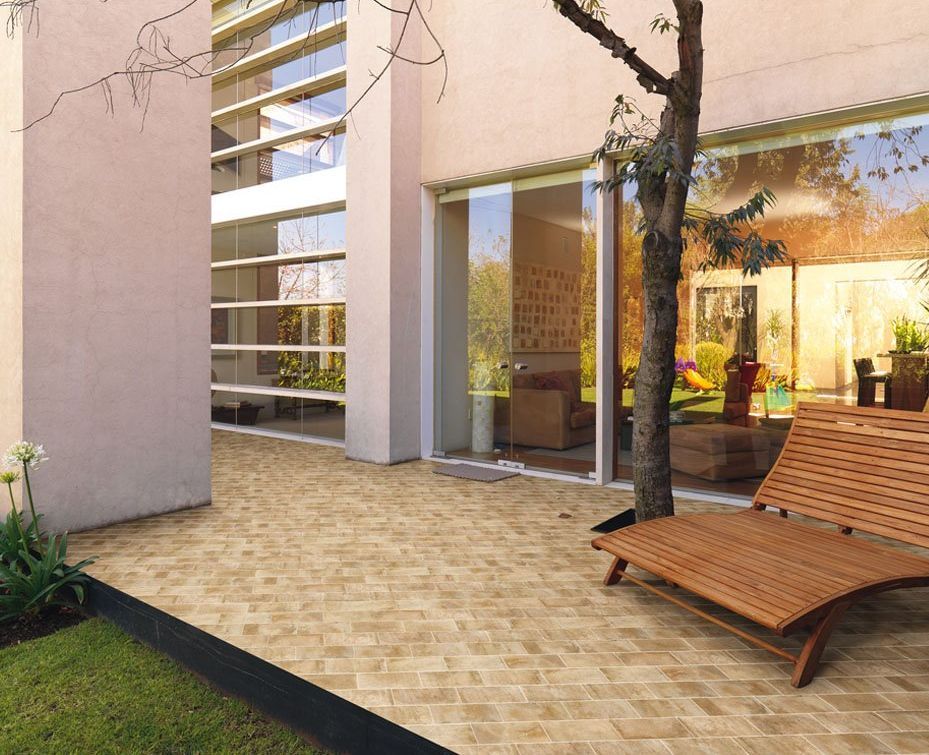 Pavimento per esterno serie Rinascimento di Domus Linea