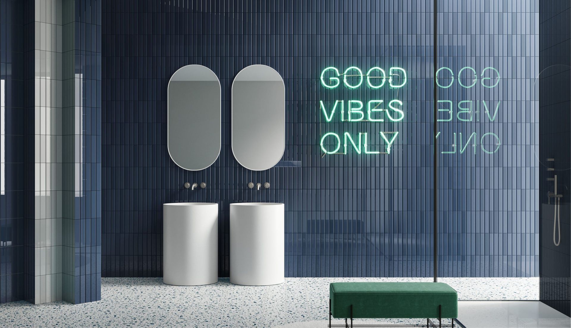 quintessenza rivestimento design serie Tinte