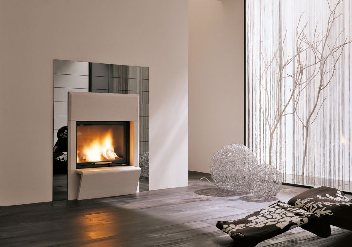 caminetto moderno palazzetti