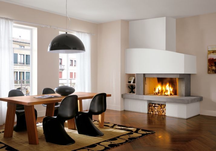 camino palazzetti angolare