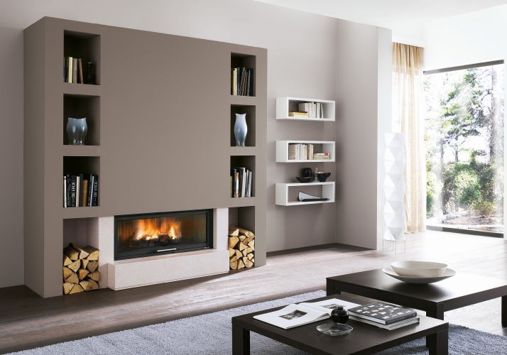 camino palazzetti focolare moderno