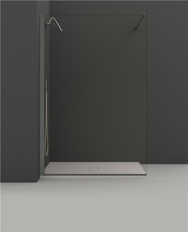 box doccia aisi design in acciaio su misura