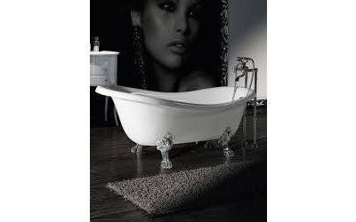 Vasca da bagno con piedini thermodesign