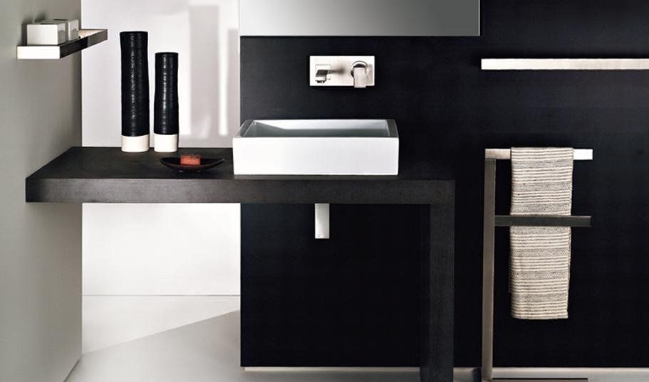 accessori bagno rettangolo gessi