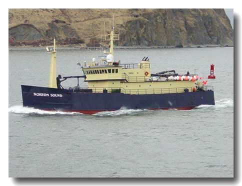 A large boat with the word sound on the side