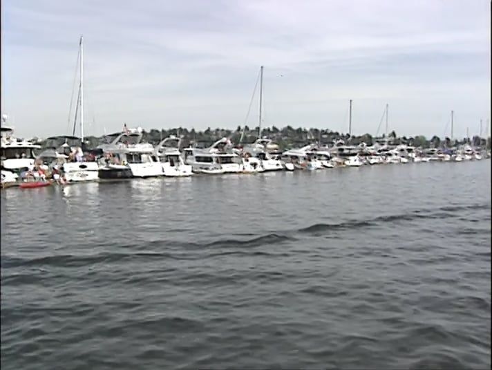 Classic Yachts at the Seattle Yacht Club Opening Day Parade