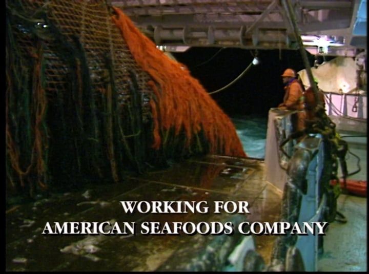 Working for American Seafoods Company, 1998