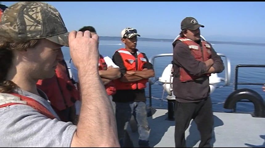 Safety Drill Aboard the Siberian Sea