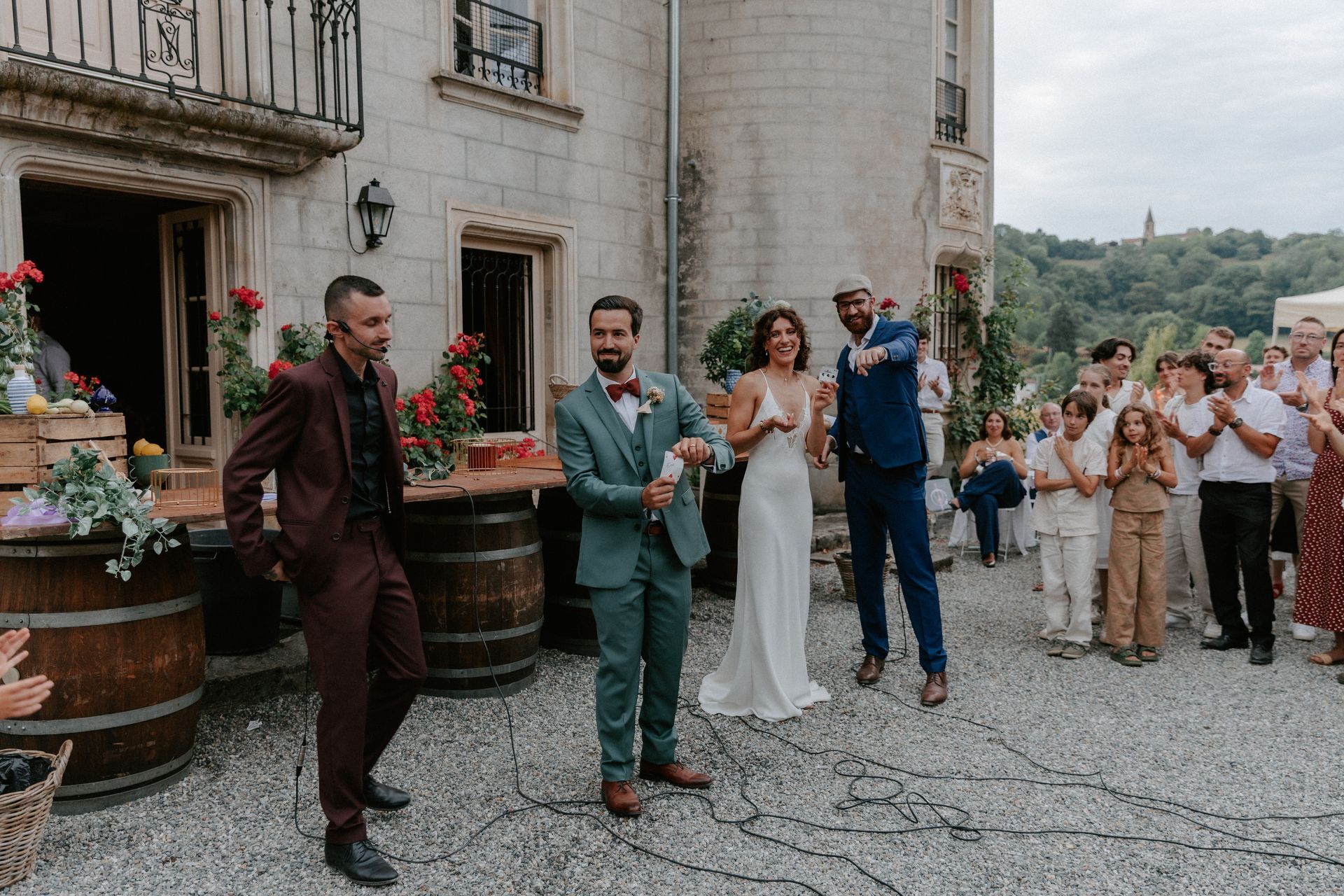 Ugo avec un H Romain Pires Magiciens Mariage Toulouse Gers Tarn Haute-Garonne