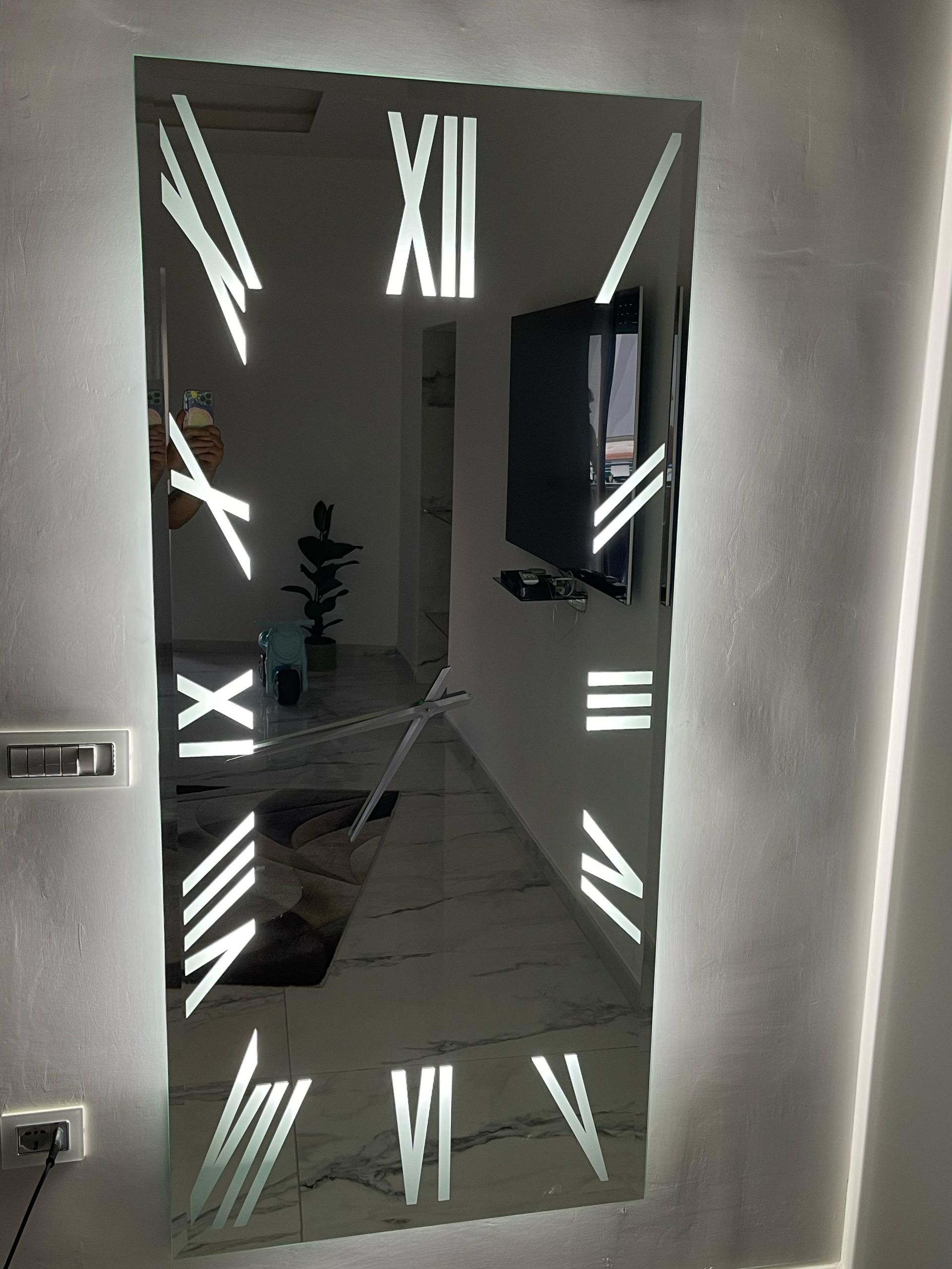 Specchio orologio entrata e disimpegno