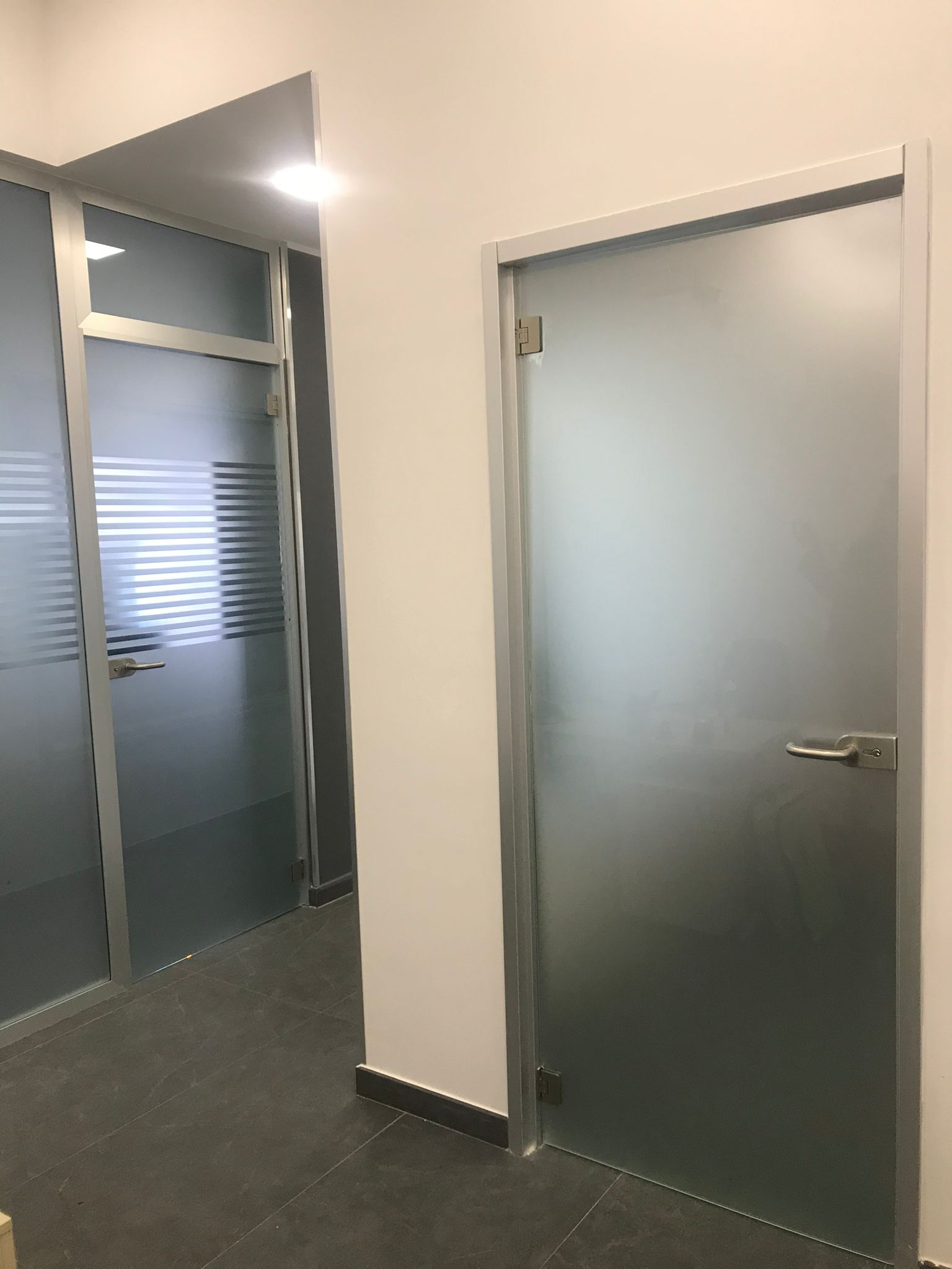 porta doppia in vetro