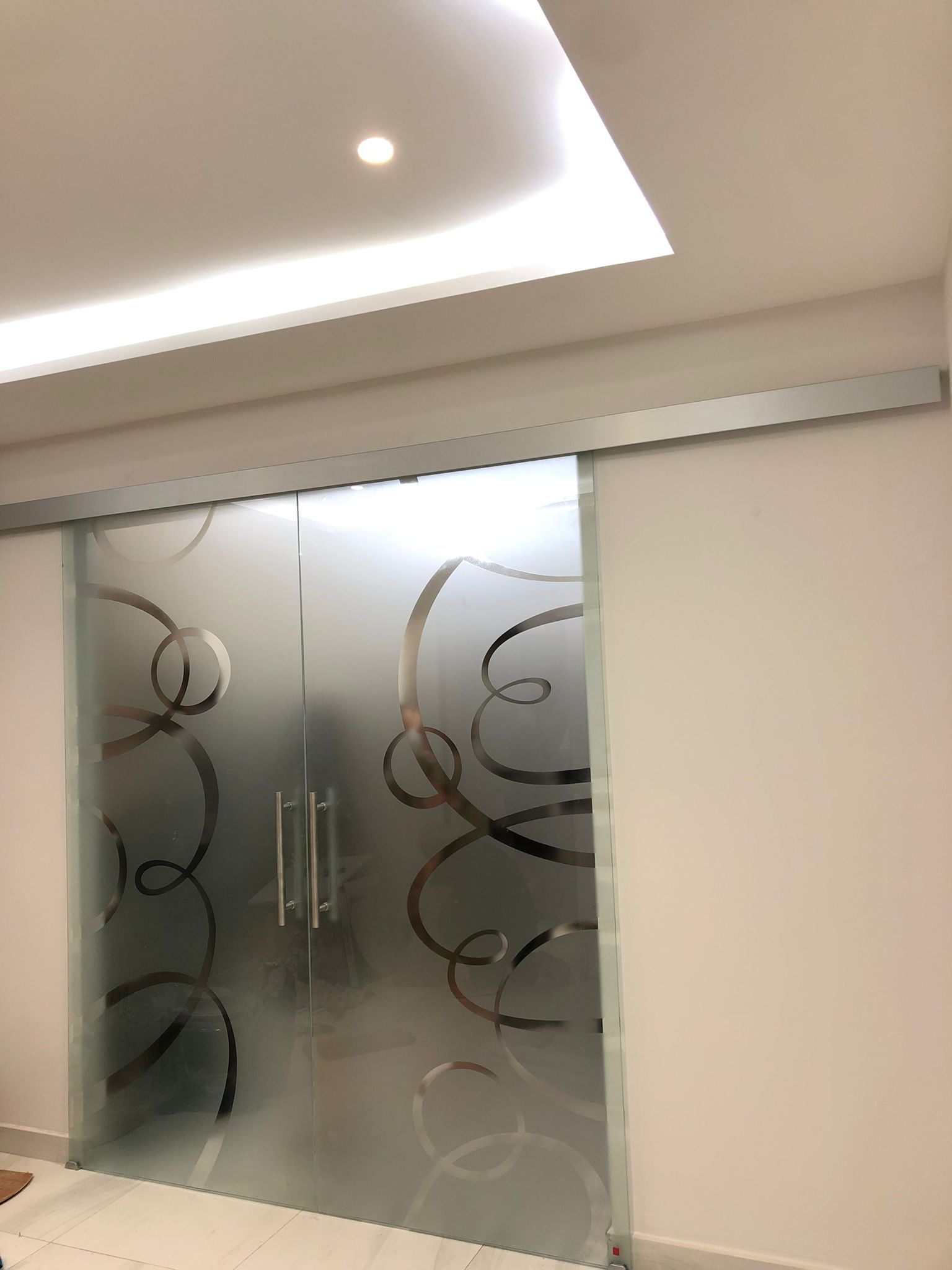 porte scorrevoli in vetro