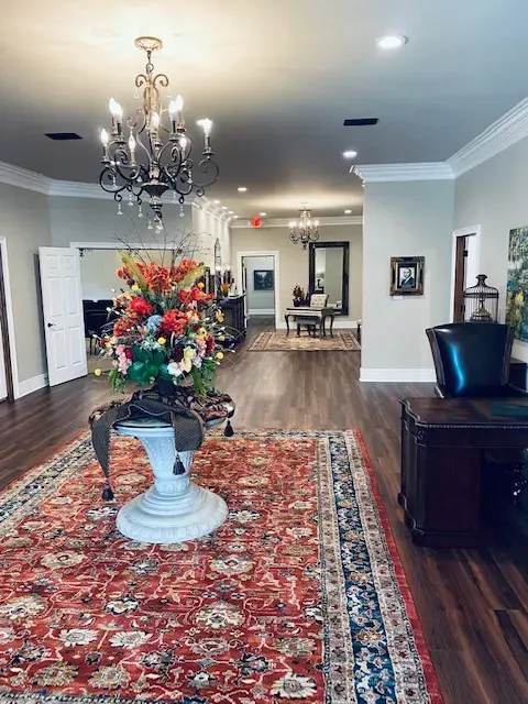 Williams Funeral Home foyer, Arkadelphia AR