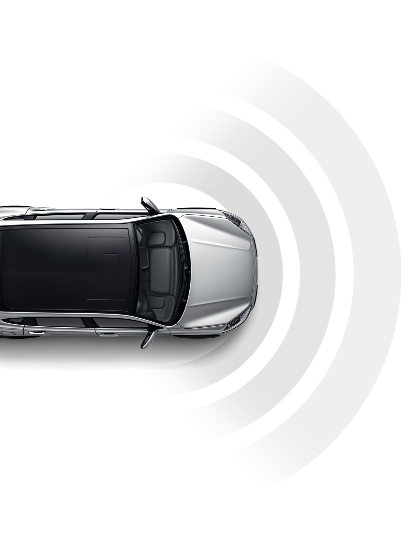 Car With Waves | ADAS NOW