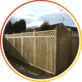 Trellis fencing