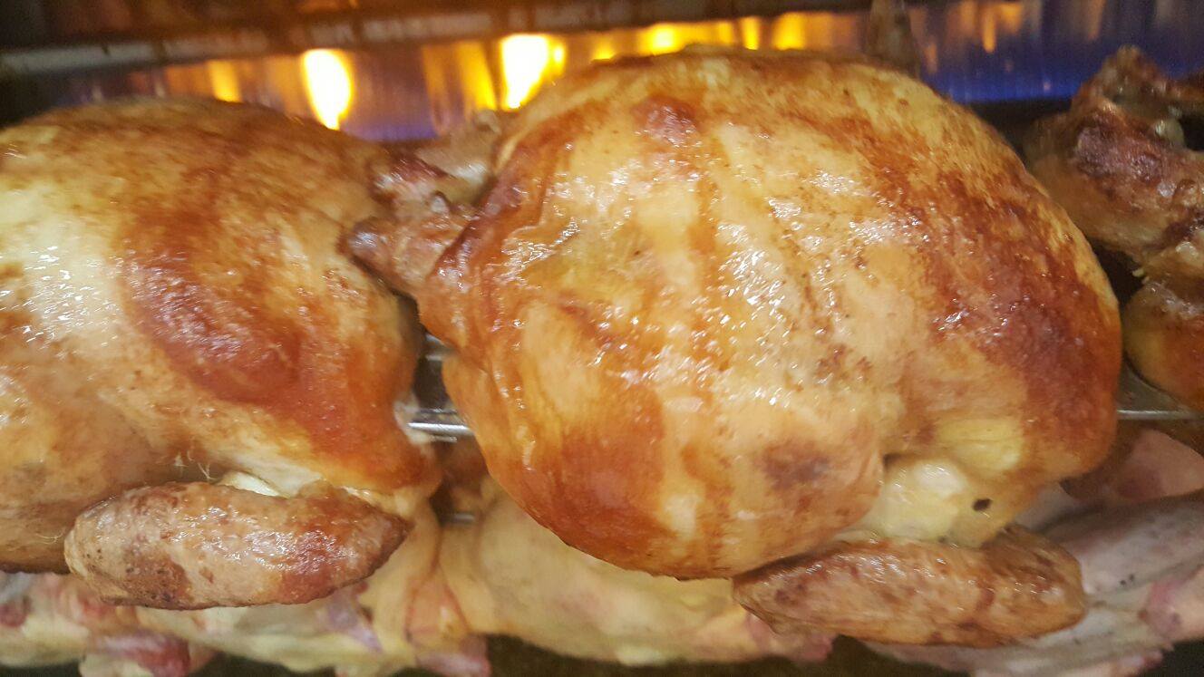 polli allo spiedo della gastronomia