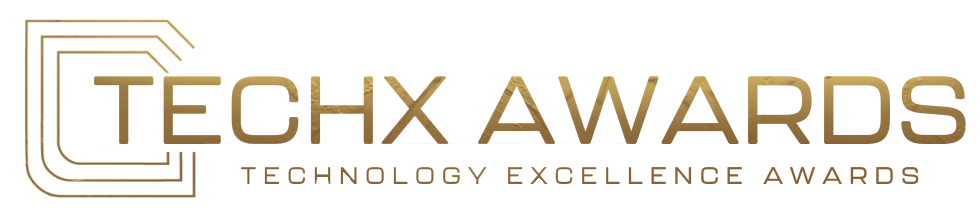 The logo for techx awards technology excellence awards