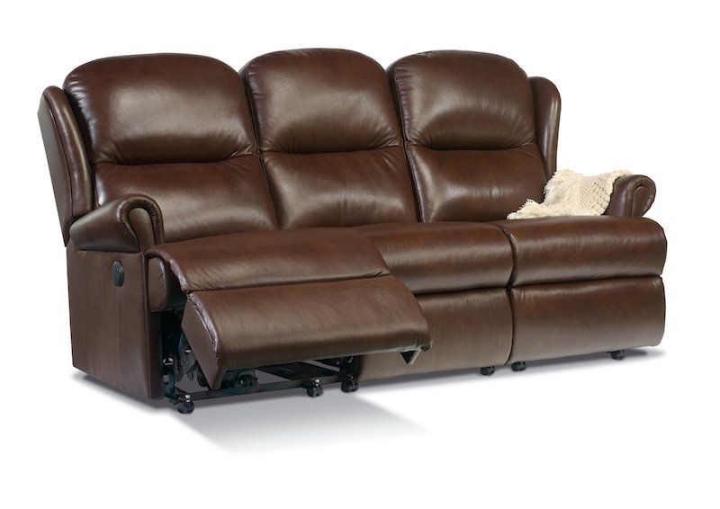 Quality leather recliner sofas from Bryan Gowans, Dalbeattie, Dumfries & Galloway