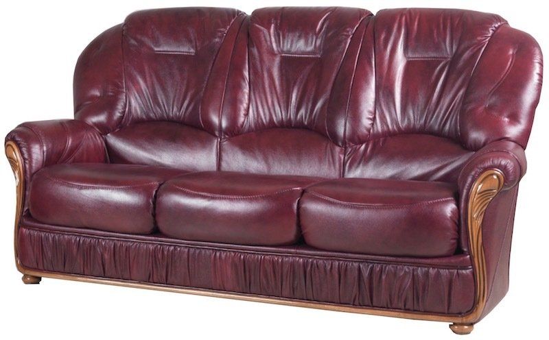 Leather settees from Bryan Gowans, Dalbeattie, Dumfries & Galloway