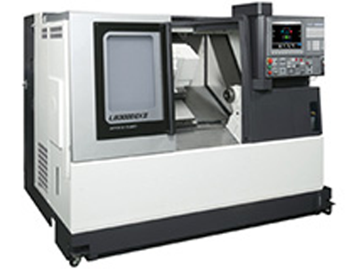 A machine is sitting on a white surface with the door open.