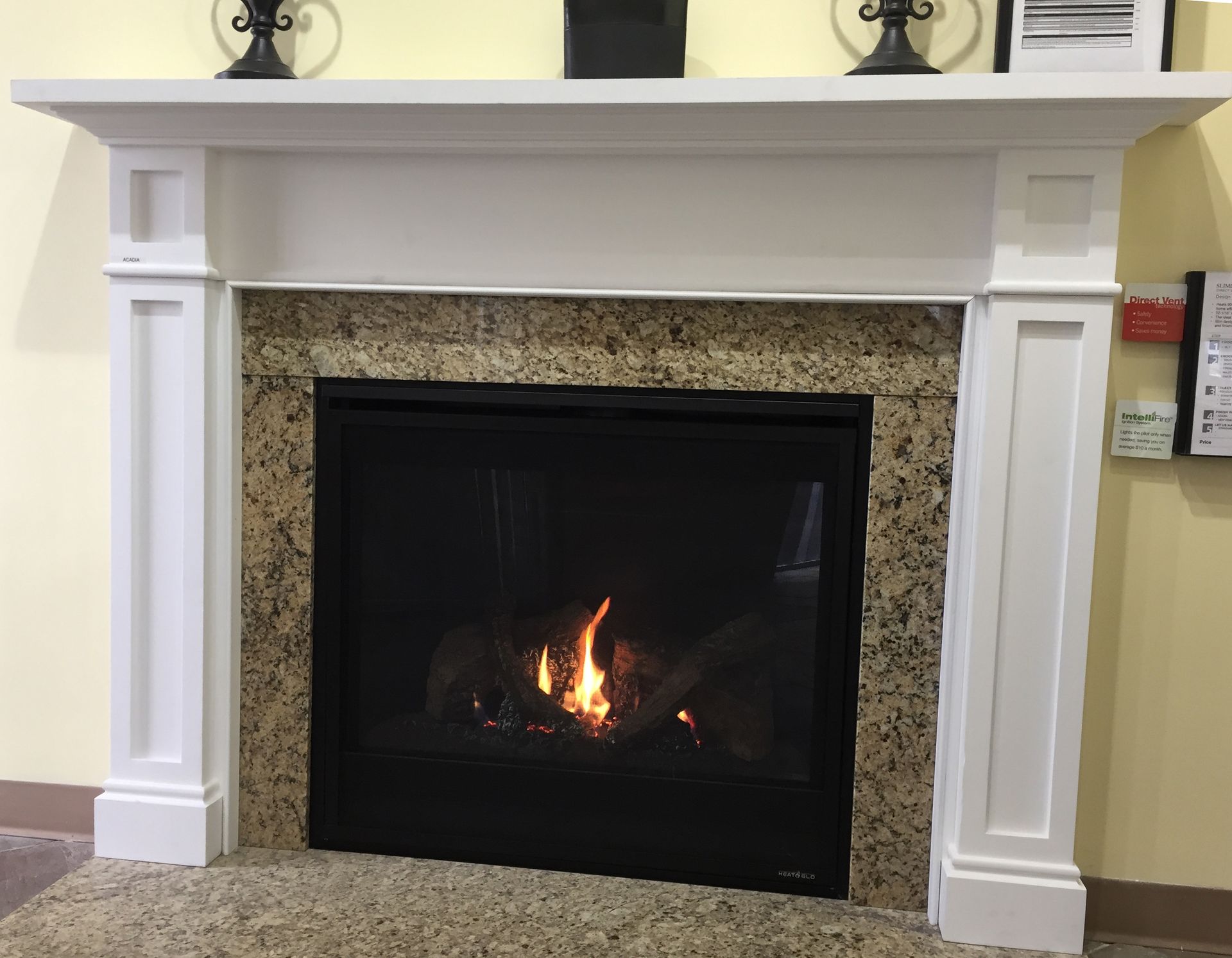 We Carry Premium Brands of Gas Fireplaces