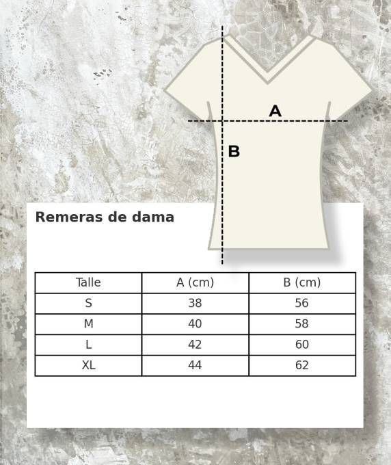 Un dibujo de una camisa con medidas.