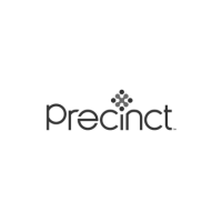 Precinct logo with the word