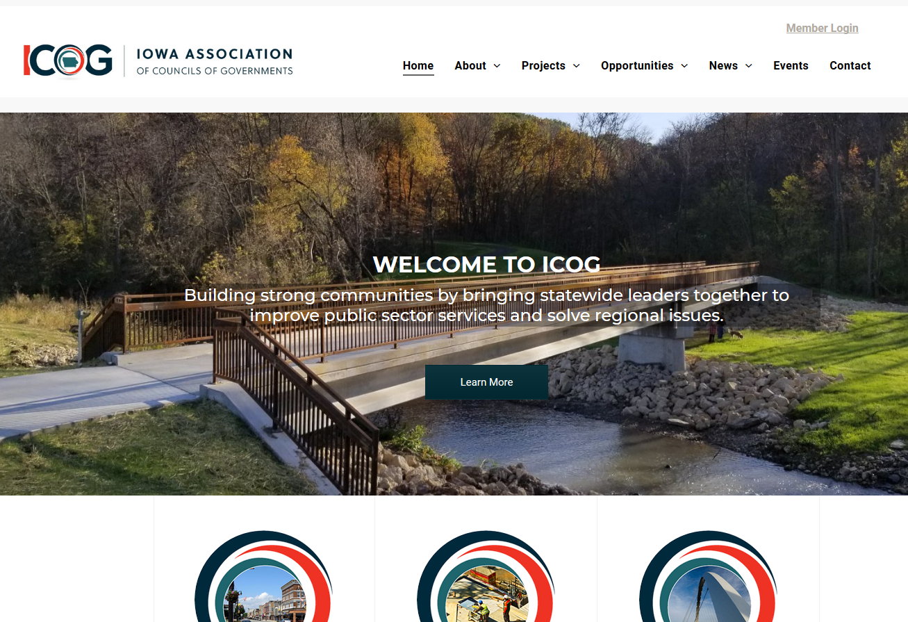 Iowa Association of Councils of Governments website